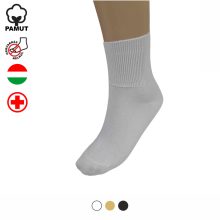 (35-37/38-40 méret) Gyógy - gumi nélküli - pamut félbokazokni 