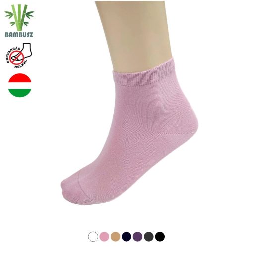 (35-37 méret) Bambusz félbokazokni 