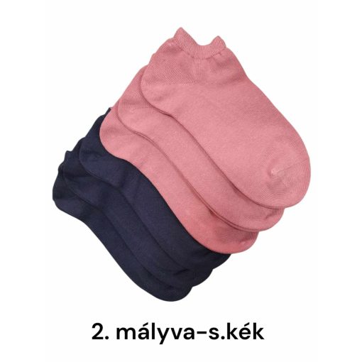 6 (!) pár (35-37-es méret) klasszikus pamut titokzokni -> AMÍG A KÉSZLET TART!!