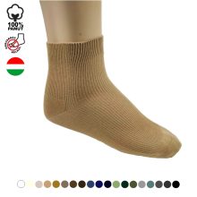 (45-46 méret) 100% pamut félbokazokni 