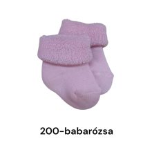 (13-14 méret-újszülött) PLÜSS pamut bokazokni -> UTOLSÓ PÁRAK!!
