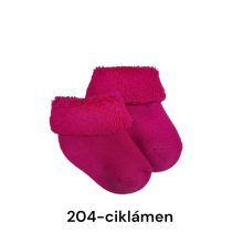 (13-14 méret-újszülött) PLÜSS pamut bokazokni -> UTOLSÓ PÁRAK!!
