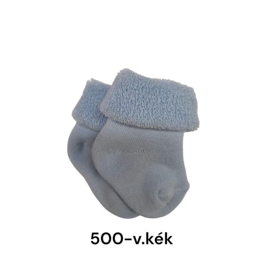(13-14 méret-újszülött) PLÜSS pamut bokazokni -> UTOLSÓ PÁRAK!!
