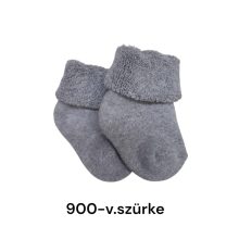 (13-14 méret-újszülött) PLÜSS pamut bokazokni -> UTOLSÓ PÁRAK!!