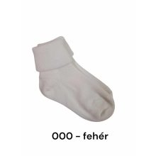 (17->20 méret) 100% pamut visszahajtott baba bokazokni -> AMÍG A KÉSZLET TART!!