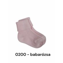 (17->20 méret) 100% pamut visszahajtott baba bokazokni -> AMÍG A KÉSZLET TART!!