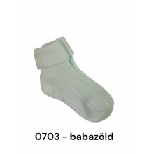 (17->20 méret) 100% pamut visszahajtott baba bokazokni -> AMÍG A KÉSZLET TART!!