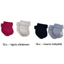 2 (!) pár (13-14 méret-újszülött) PLÜSS pamut újszülött bokazokni  -> UTOLSÓ PÁRAK!!