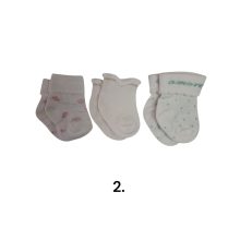 3 (!) pár (13-14 méret) vidám mintás pamut bokazokni -> AMÍG A KÉSZLET TART!!