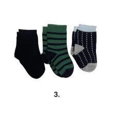 3 (!) pár (15-16 méret) vidám mintás pamut bokazokni -> AMÍG A KÉSZLET TART!!