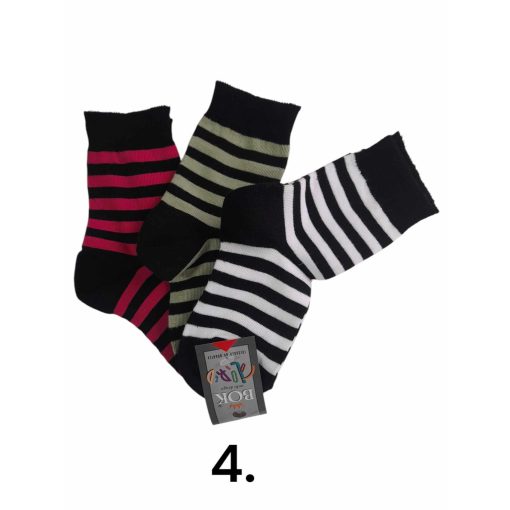 3 (!) pár (32-34 méret) vidám mintás pamut bokazokni -> AMÍG A KÉSZLET TART!!