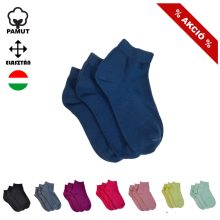3 (!) pár (35-37 méret) pamut bokazokni -> AMÍG A KÉSZLET TART!!
