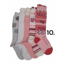 5 (!) pár (26-28 méret) pamut térdzokni  -> AMÍG A KÉSZLET TART!!