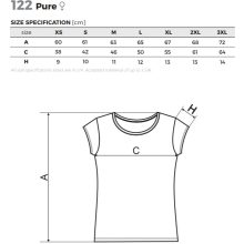 Női póló - PURE A122 (XS -> 2XL-es méret)