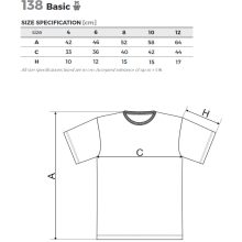 Gyerek póló (4->12 éves) - BASIC A138
