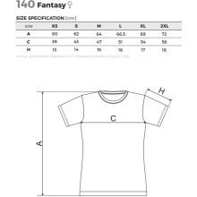 Női sportpóló - FANTASY A140 (XS -> 2XL méret)