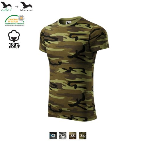 Férfi póló - CAMOUFLAGE A144 (S -> XL méret)