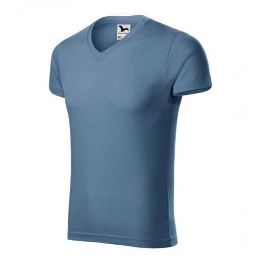 Férfi póló - SLIM FIT V-NECK A146 (S -> 3XL méret)