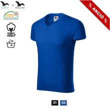 Férfi póló - SLIM FIT V-NECK A146 (XL-es méret) -> AMÍG A KÉSZLET TART!!