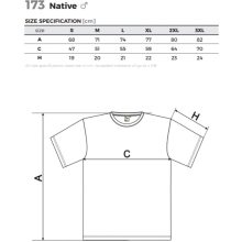 Férfi póló - NATIVE A173 (S -> 3XL-es méret)