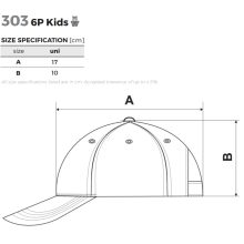 Gyerek baseball sapka - 6P KIDS A303