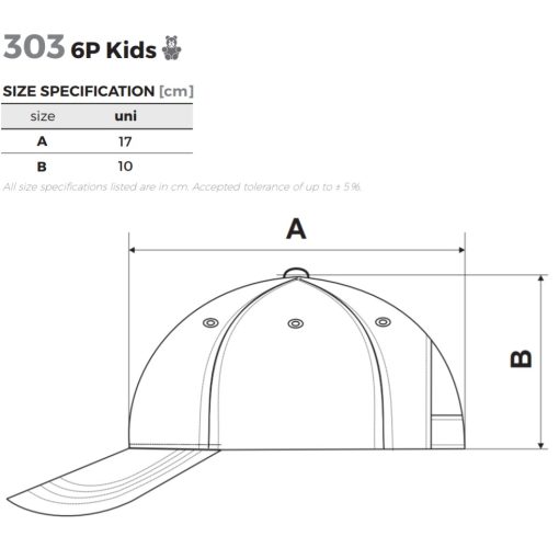 Gyerek baseball sapka - 6P KIDS A303