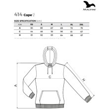 Női felső (S->2XL) - CAPE A414