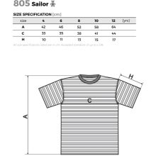 Gyerek póló (4->12 éves) - SAILOR A805