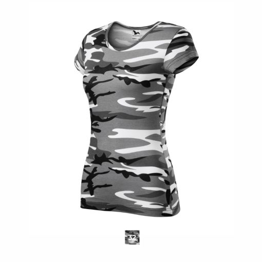 Női terepmintás póló - PURE AC22 (XS -> 2XL-es méret)