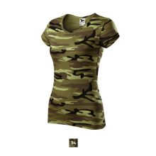 Női terepmintás póló - PURE AC22 (XS -> 2XL-es méret)