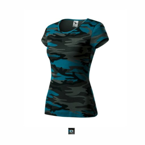 Női terepmintás póló - PURE AC22 (XS -> 2XL-es méret)